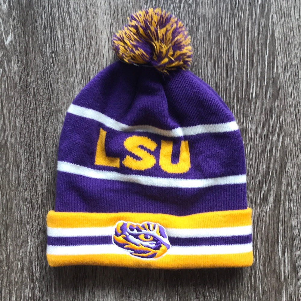 LSU Knit Beanie